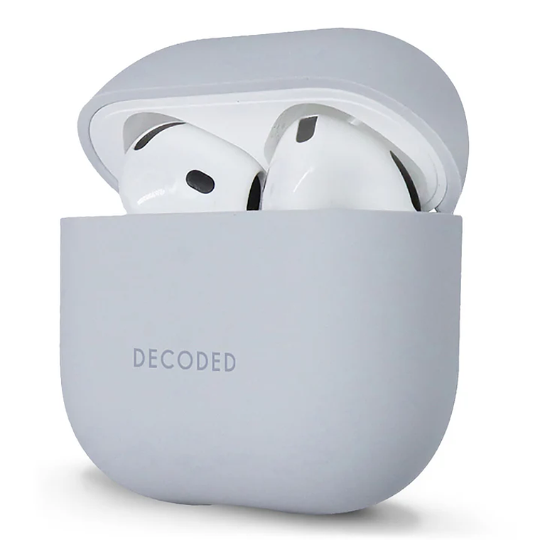 Funda silicona AirCase Pro para Airpods 4 Gen Decoded arcilla 4