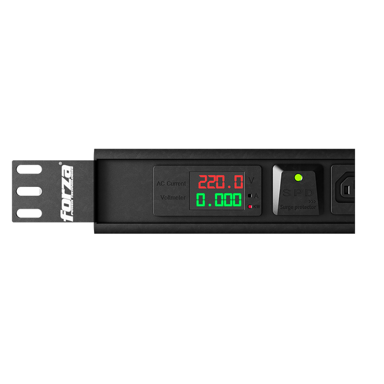 Forza - Power distribution unit - Rack-mountable - AC 200/240 V - 30 Tomas de Corriente - 6-C19 24-C13 0U SPD Metered 1