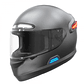 Casco inteligente moto MC1 Talla L Livall Gris - Miniatura 1