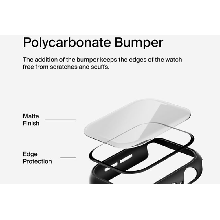 Protector de Pantalla para Apple Watch Series 10 de 42 mm Belkin transparente  3