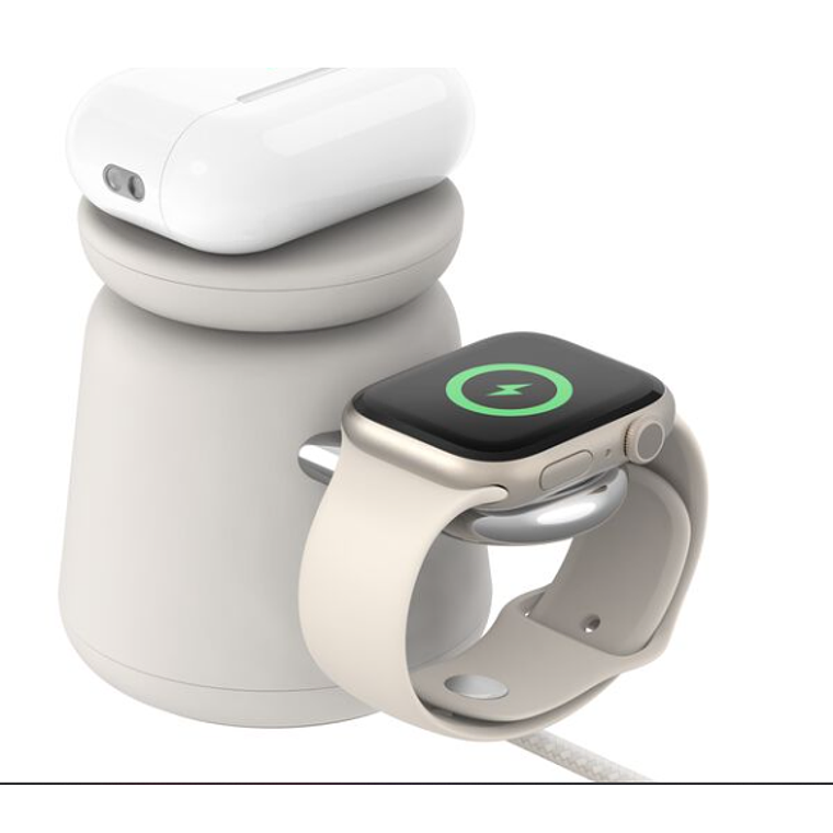 Estación de carga inalámbrica 2 en 1 con MagSafe de 15 W 3