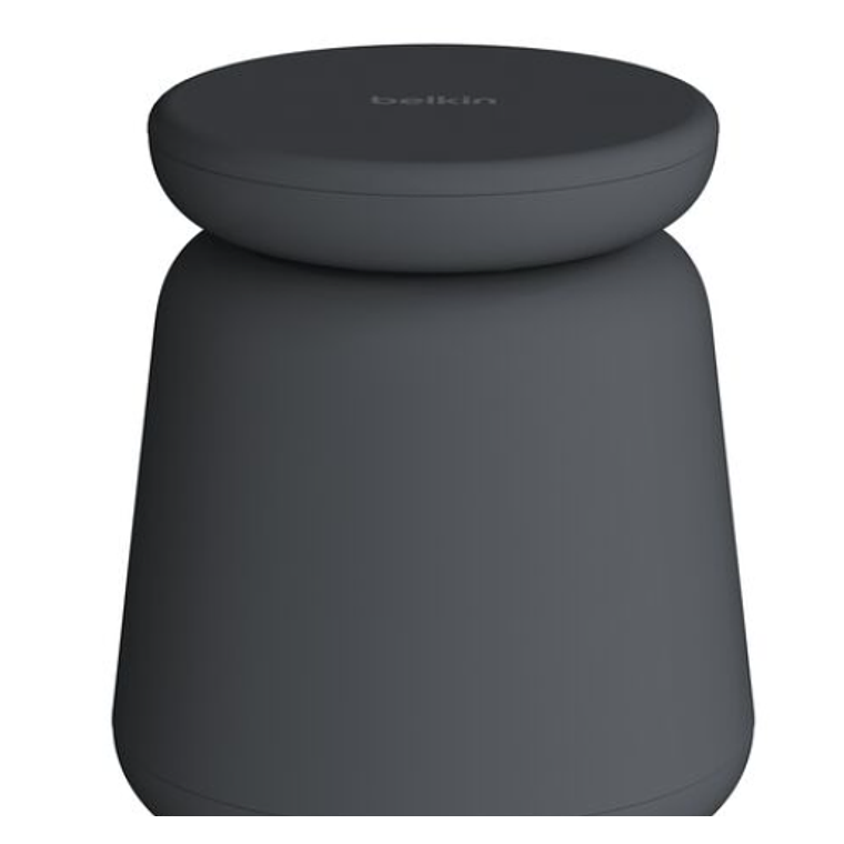 Estación de carga inalámbrica 2 en 1 con MagSafe de 15W, Belkin negra 2