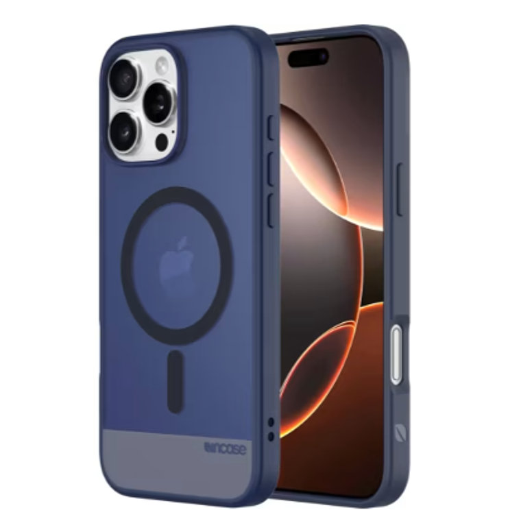 Funda delgada Incase con MagSafe para 16 Pro Max - Azul marino espacial 2