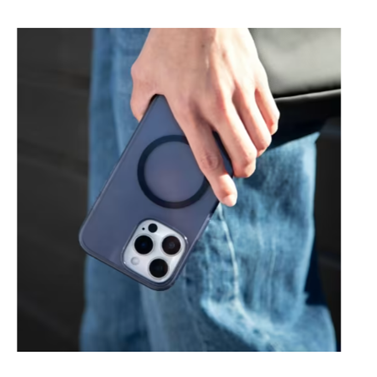 Funda delgada Incase con MagSafe para 16 Pro Max - Azul marino espacial 3