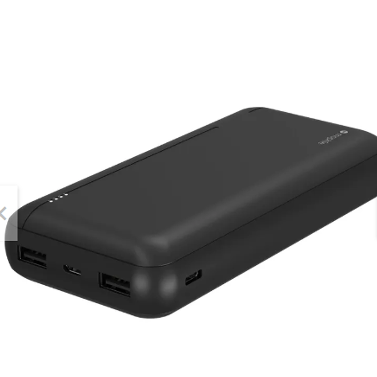 Batería 20.000 mAh 2xUSB-A 1xUSB-C 20W Mophie Essentials negra 2