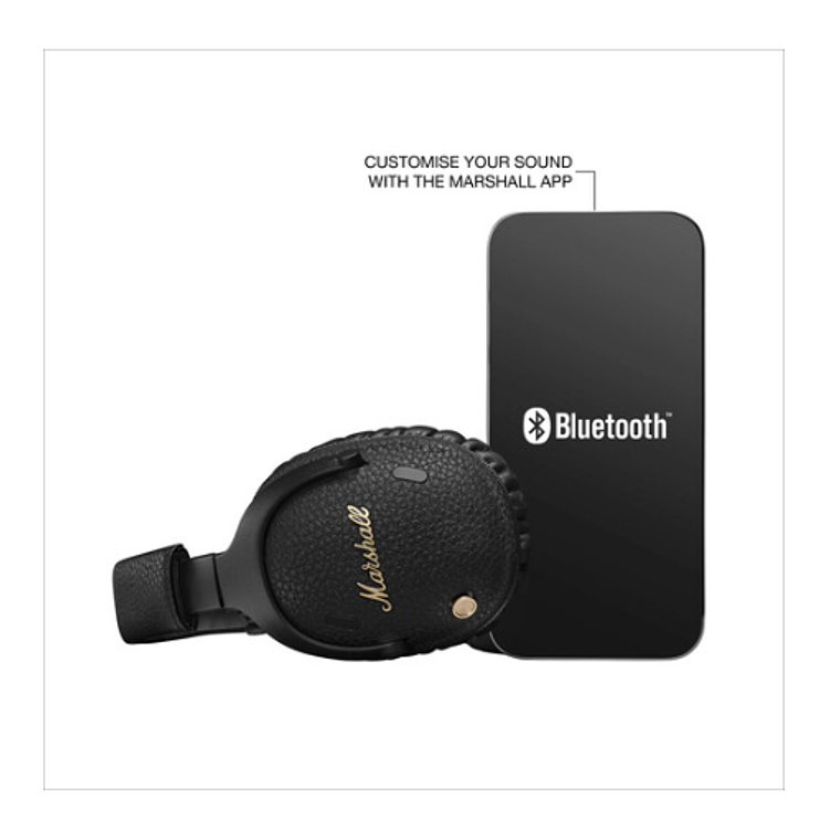 Audifono Over Ear con cancelación de ruido Monitor III Marshall negro 4