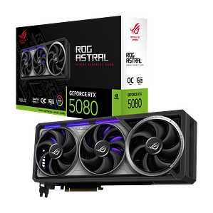 Tarjeta de Video Asus ROG Astral RTX 5080 16GB GDDR7 OC Edition