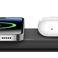 Base de carga 2 en 1 inalambrica plana Qi2 con USB-C Belkin negra - Miniatura 4