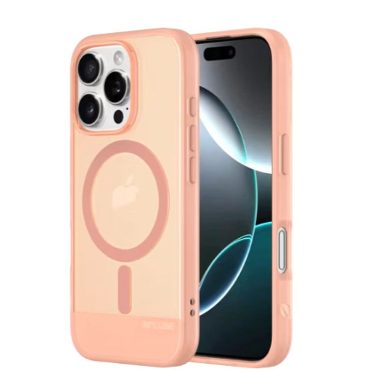 Funda delgada Incase con MagSafe para 16 Pro - Rosa ruborizado 2