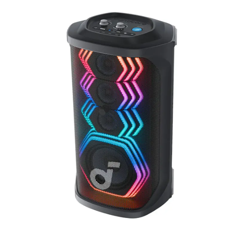 Altavoz inalámbrico para fiestas Soundcore by Anker Rave 3S AI con micrófonos inalámbricos 2