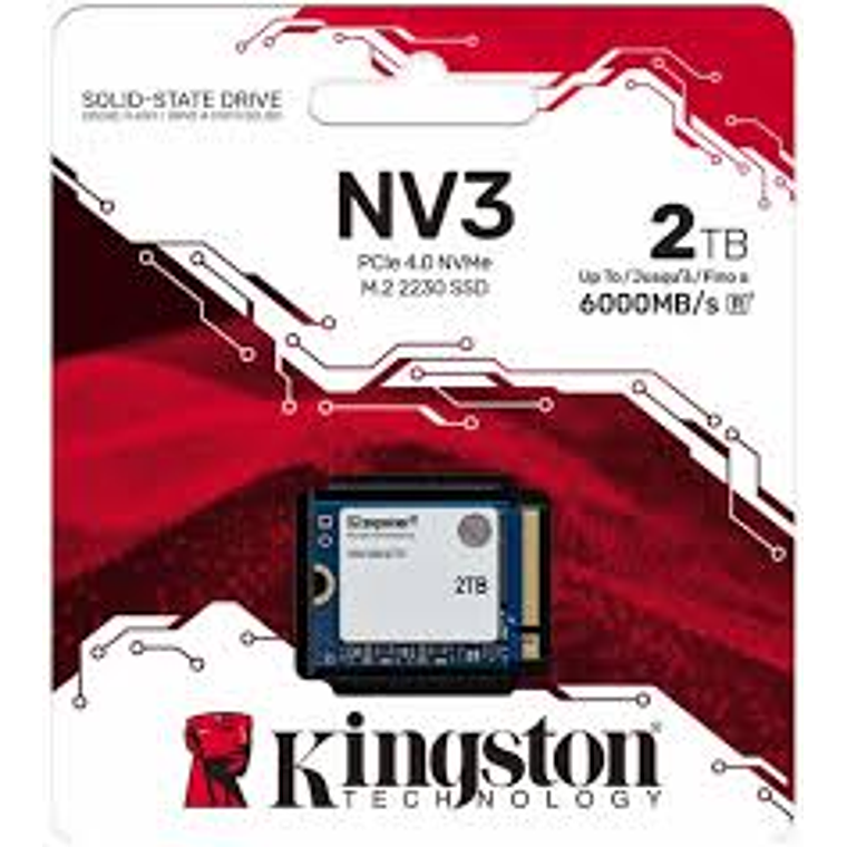 Disco duro 2TB interno SSD | Kingston 2000GB M.2 2230 2
