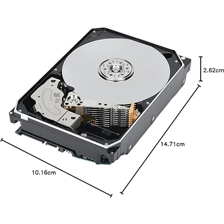 Disco duro 12TB interno | Toshiba Serie N300 NAS SATAIII 3.5“ 2