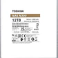 Disco duro 12TB interno | Toshiba Serie N300 NAS SATAIII 3.5“ - Miniatura 3