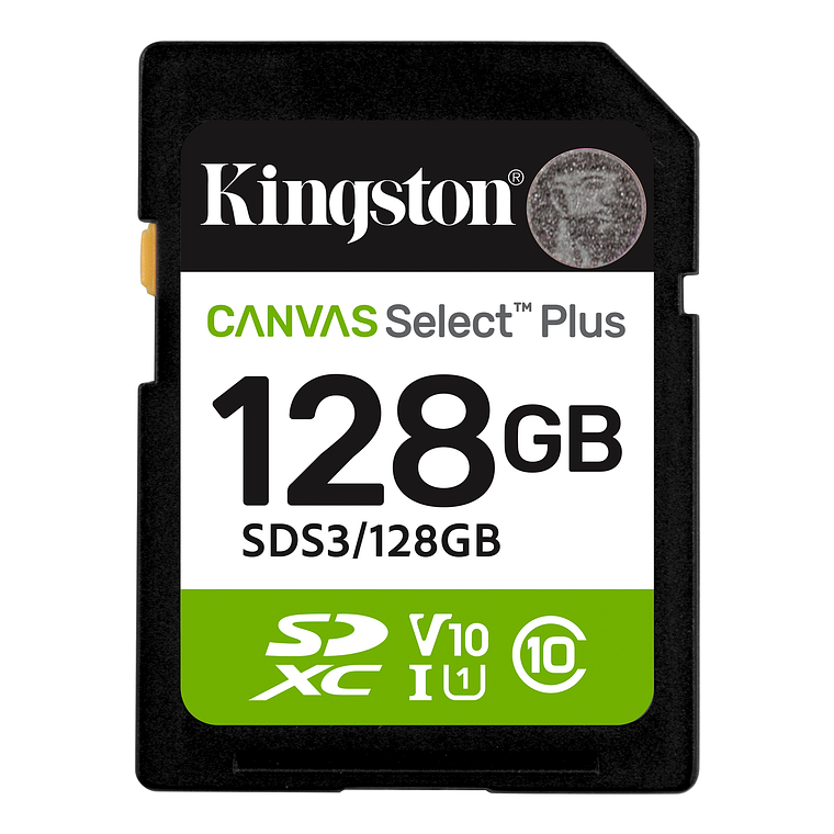 Tarjeta de Memoria 128GB SD XC | Canvas Select Plus Gen3  1