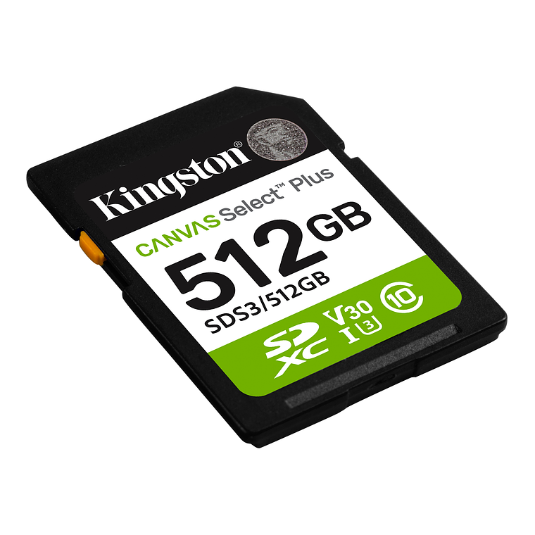 Tarjeta de Memoria 512GB SD XC | Canvas Select Plus Gen3  3