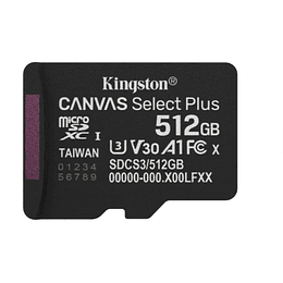 Tarjeta de Memoria Flash 512GB Kingston