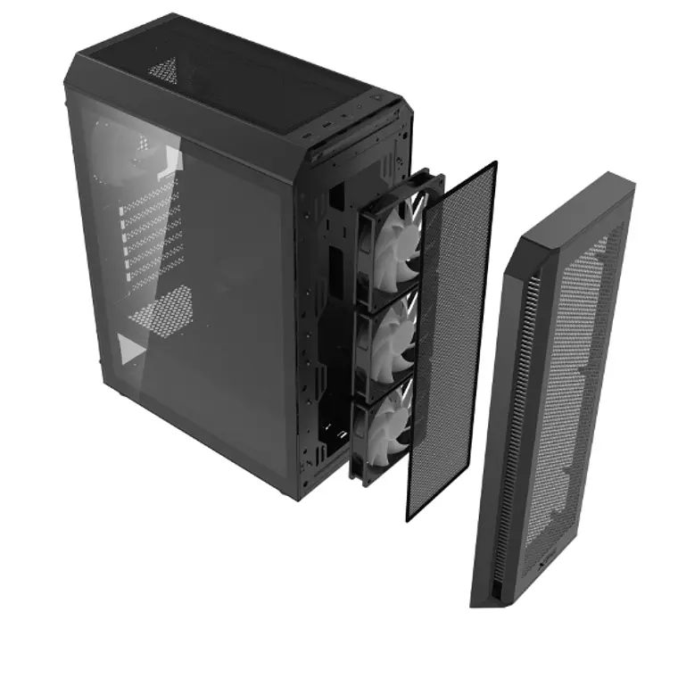 Gabinete XPG Valor Air Plus S/Fuente ATX 4xFAN BK 3