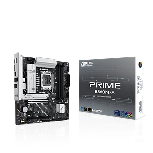 Placa Madre ASUS Prime B860M-A, Intel LGA1851, 4x DIMM DDR5, HDMI, DP, M-ATX