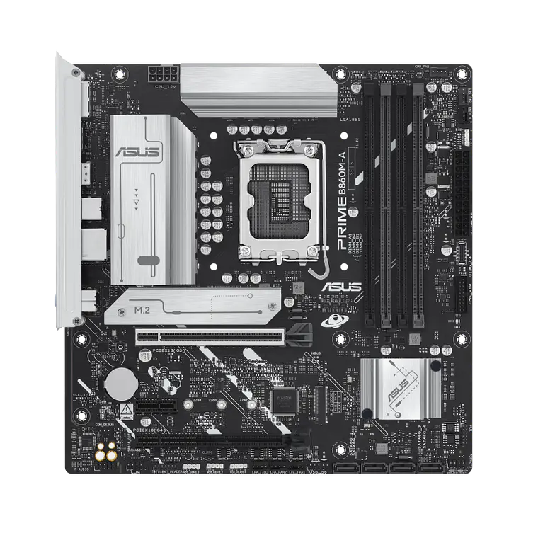 Placa Madre ASUS Prime B860M-A, Intel LGA1851, 4x DIMM DDR5, HDMI, DP, M-ATX 5