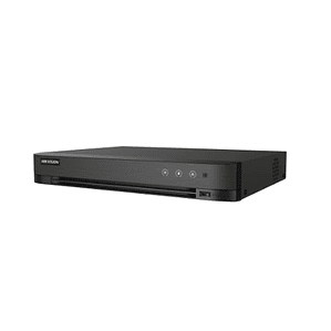 DVR AcuSense de 4 canales, 1080p, 1U, H.265, Hikvision 