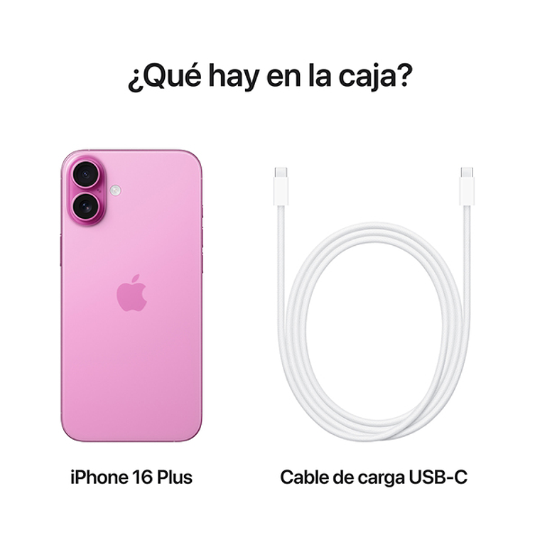Apple iPhone 16 Plus 256GB Rosado 5