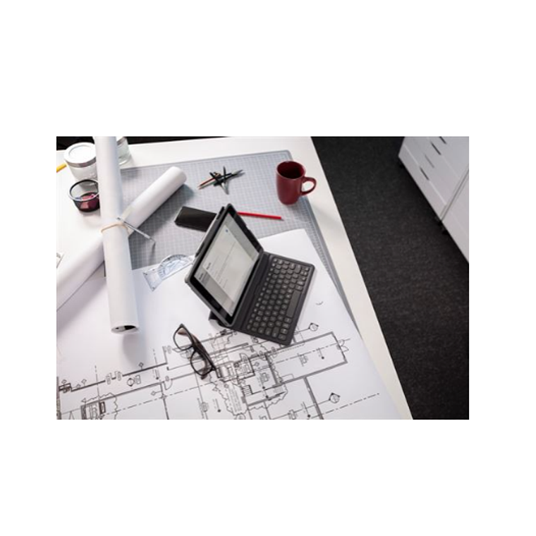 Funda con teclado en español Pro Keys para iPad 10 Gen 10,9