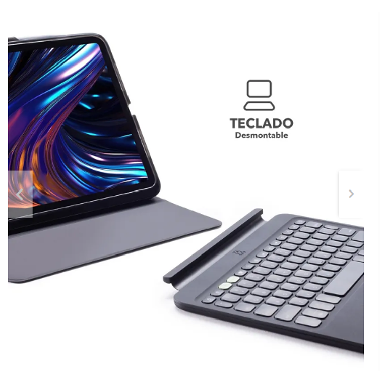 Funda con teclado en español Pro Keys 2 para iPad Pro 13