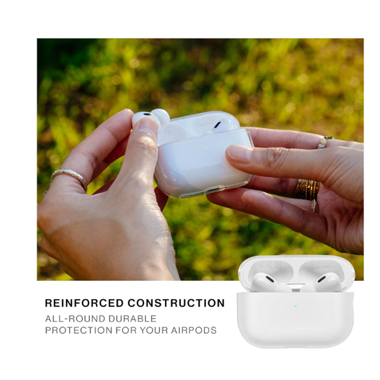 Funda transparente para AirPods Pro 2 5