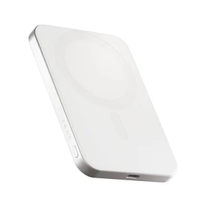 Batería 5.000 mAh carga magnetica 15W Qi2 Zens Blanca