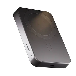 Batería 10.000 mAh carga magnetica 15W Qi2 Zens negra