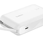 Batería 10.000 mAh 20W PD con cable USB-C Belkin blanca - Miniatura 1