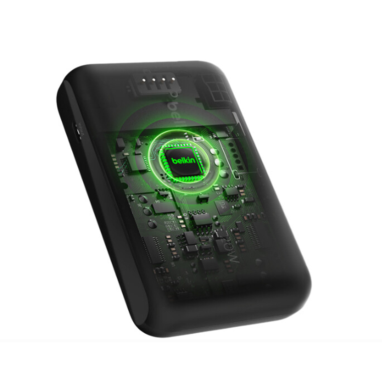 Batería 10.000 mAh 20W PD con cable USB-C Belkin negra 3