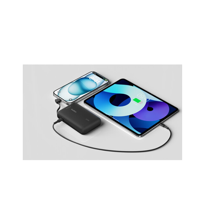 Batería 10.000 mAh 20W PD con cable USB-C Belkin negra 6