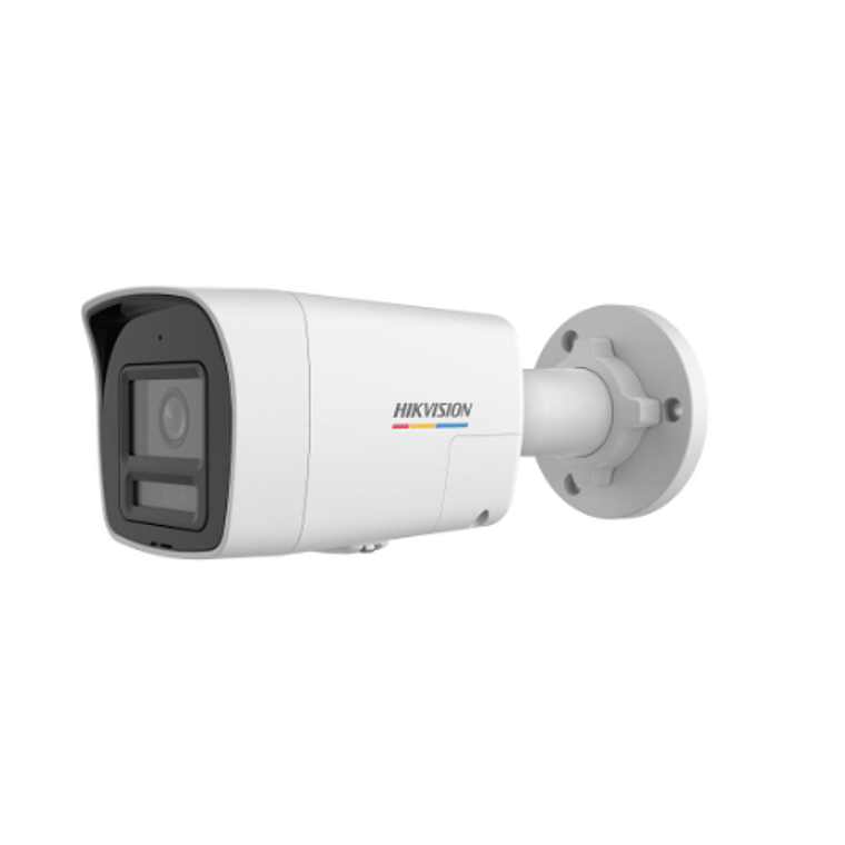 Cámara de red tipo bala fija ColorVu de 6 MP con luz híbrida inteligente Hikvision  1