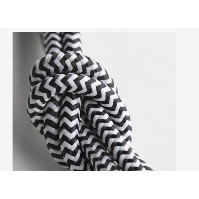 Cable USB-C a USB-C 1,2 Mt Belt Native Union Zebra 3