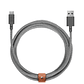 Cable USB-A a USB-C 3 Mt Belt Native Union Zebra - Miniatura 1