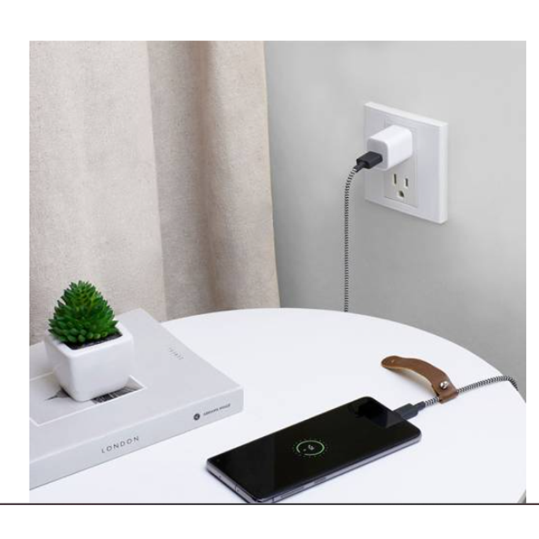 Cable USB-A a USB-C 3 Mt Belt Native Union Zebra 3