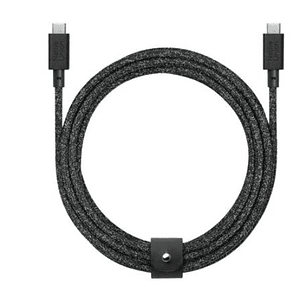 Cable USB-C a USB-C 3 Mt Belt Native Union Zebra