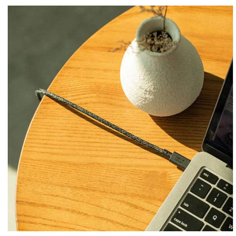 Cable USB-C a USB-C 3 Mt Belt Native Union Zebra 3