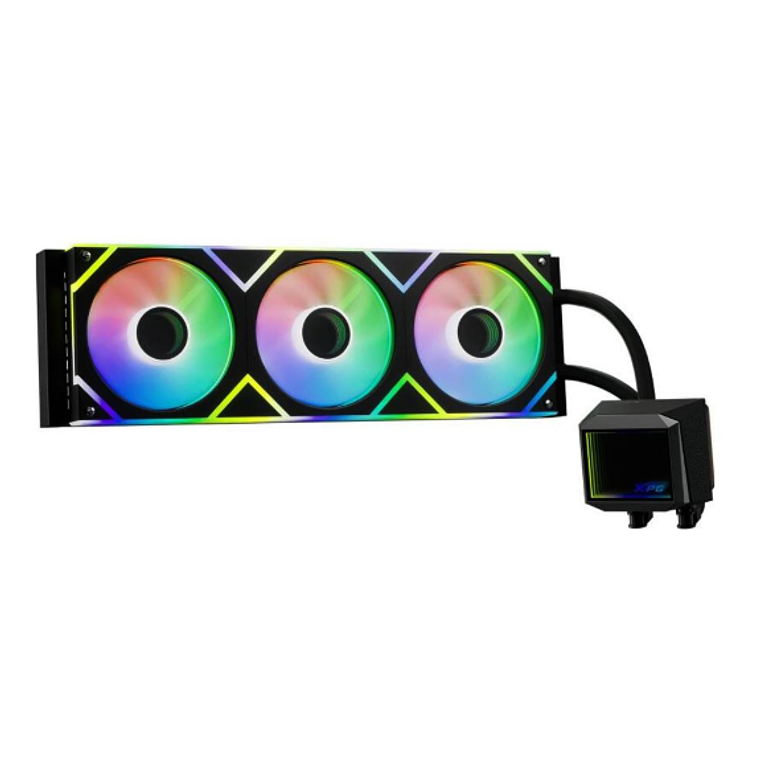 Refrigeración Líquida XPG Levant X 360 (LGA1851/AM5, 120mm x3, 2000rpm, PWM, Negro) 1