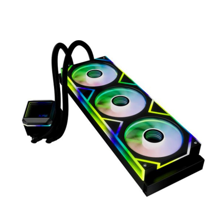 Refrigeración Líquida XPG Levant X 360 (LGA1851/AM5, 120mm x3, 2000rpm, PWM, Negro) 2