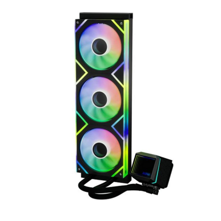 Refrigeración Líquida XPG Levant X 360 (LGA1851/AM5, 120mm x3, 2000rpm, PWM, Negro) 3