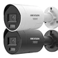 Cámara de red minibala fija de 4MP con luz híbrida inteligente y Color Vu, Hikvision - Miniatura 1