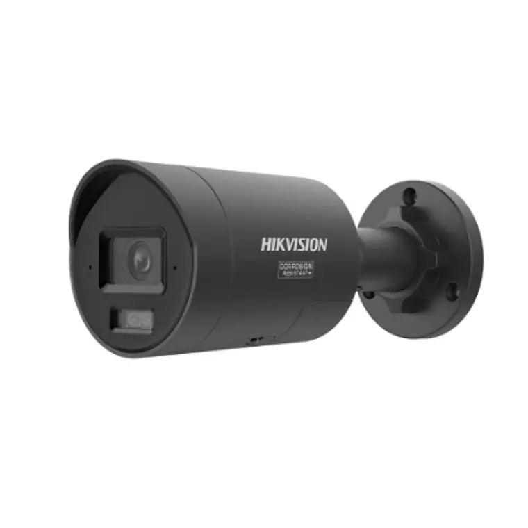 Cámara de red minibala fija de 4MP con luz híbrida inteligente y Color Vu, Hikvision 4