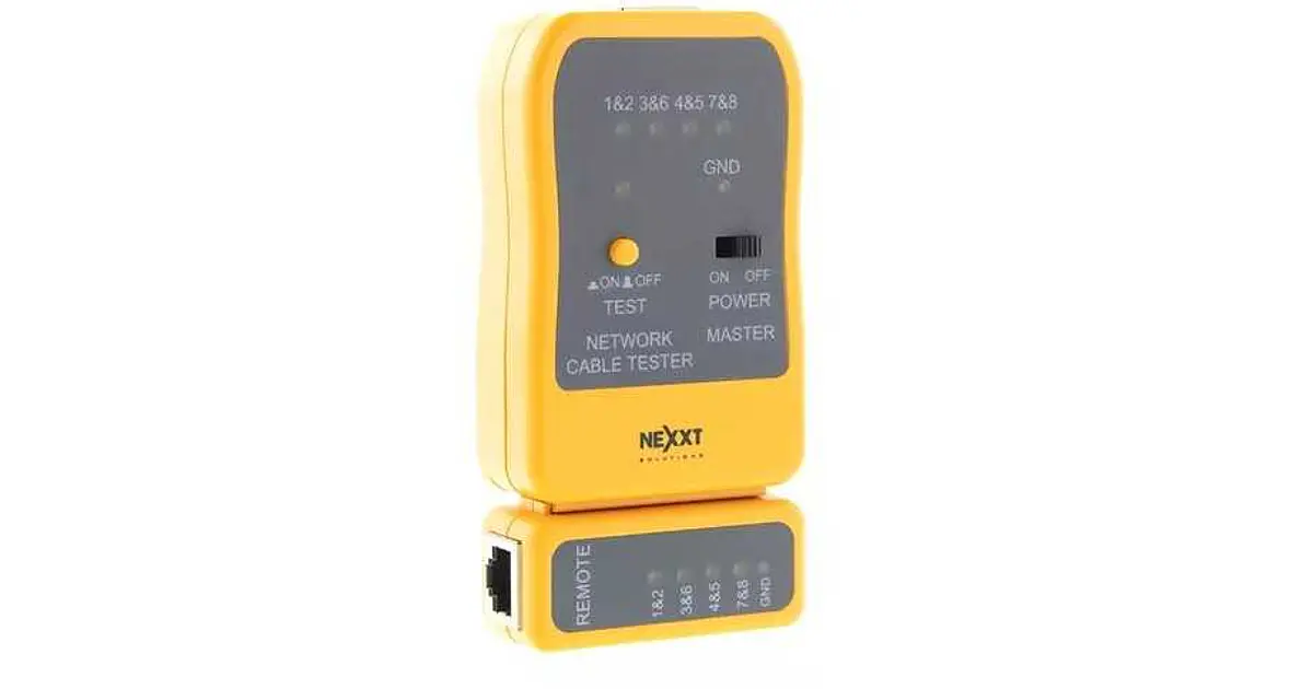 Probador de Cable de Red, Nexxt Basic Lan Tester