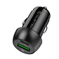 Cargador rápido de auto 30W 1xUSB-A 1xUSB-C Dusted negro - Miniatura 1