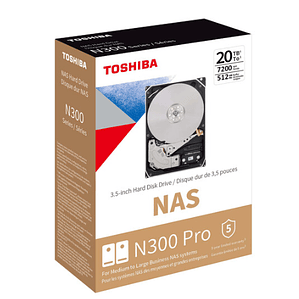 Disco duro 20Tb interno NAS Toshiba