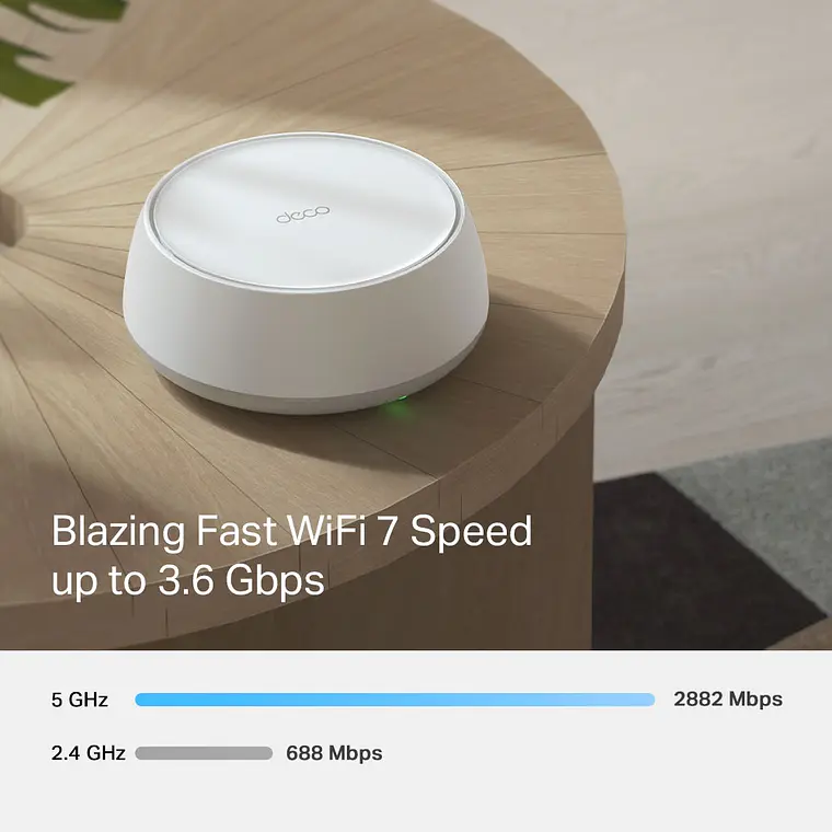 Sistema WiFi 7 TP-Link BE3600 Mesh (1 unidad) 6