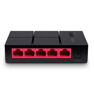Switch de escritorio Mercusys MS105G, 5 Puertos, 10/100/1000 Mbps, Ultra compacto, Plug and play