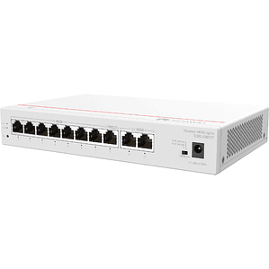 Switch 10 puertos Huawei Gateway S380-S8P2T, 2*GE WAN, 8*GE LAN(PoE+, 124W)